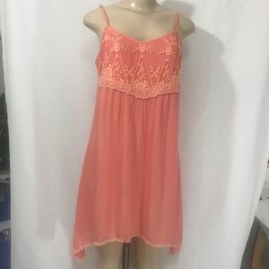 SOLITAIRE by ravi khosla pink Asymmetrical dress